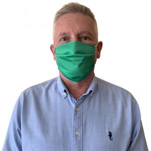 Masques Grand Public CAT 1 Made In France UNIS VERT